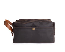 Load image into Gallery viewer, dark brown men's toiletry bag