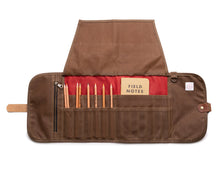 Load image into Gallery viewer, Waxed Canvas Pencil Roll