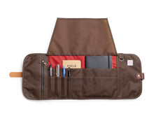 Load image into Gallery viewer, Waxed Canvas Pencil Roll