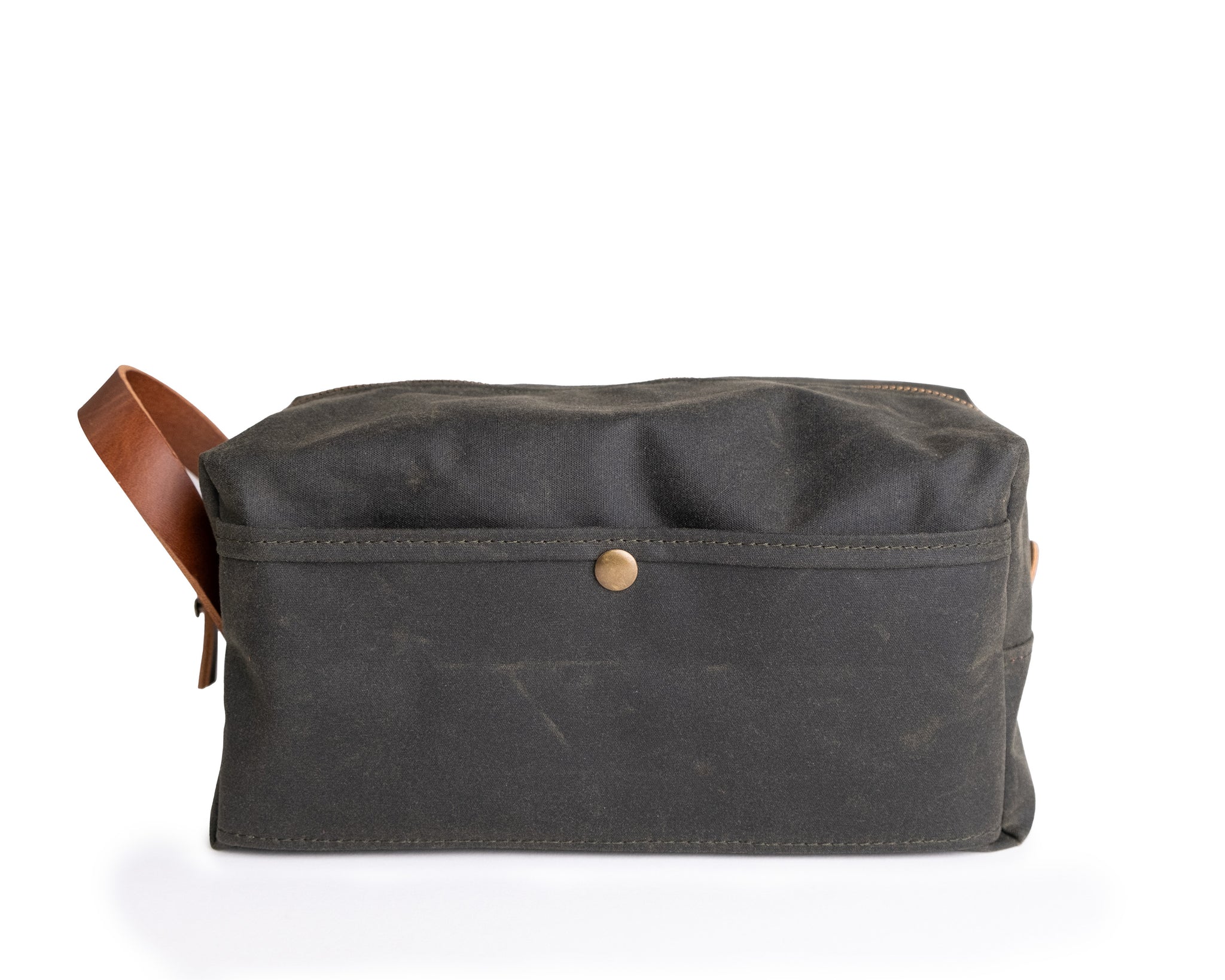 Extra Large Waxed Canvas Dopp Kit - Maiook