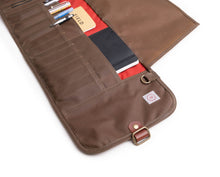 Load image into Gallery viewer, Waxed Canvas Pencil Roll
